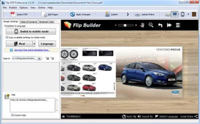 FlipBuilder Flip PDF Professional 2.4.7.0 Multilingual Portable