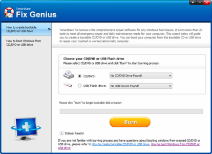 Tenorshare Fix Genius 3.0.0.1 Build 1887 BootCD (MFT)
