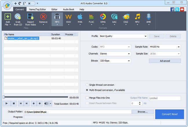 AVS Audio Converter 8.4.3.580