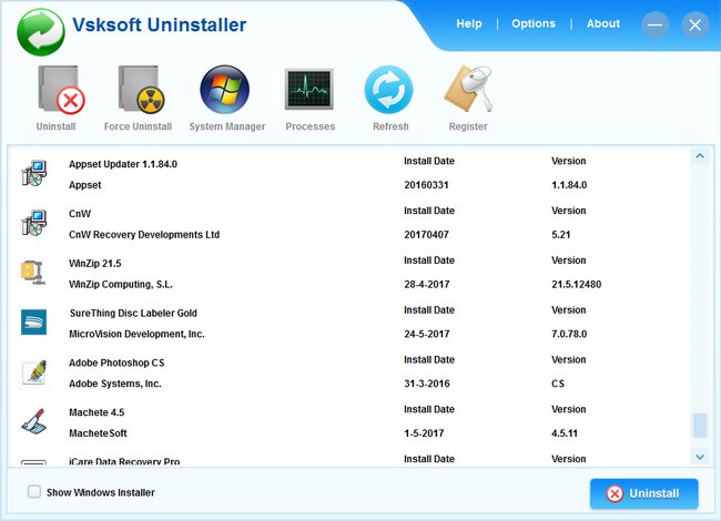 Vsksoft Uninstaller 6.3.5.0