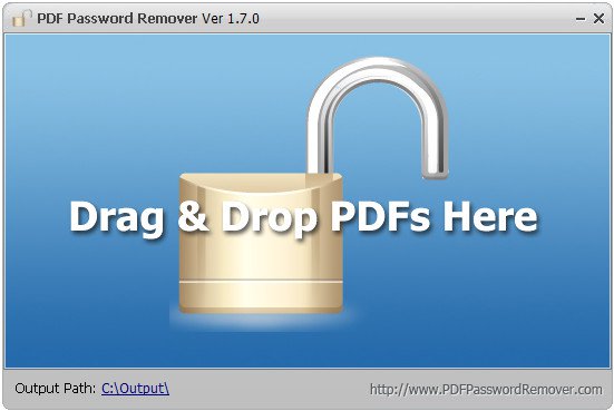 PDF Password Remover 1.7.0 PDF Password Remover 1.7.0
