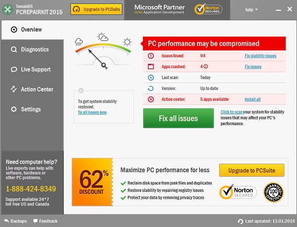 TweakBit PCRepairKit 1.8.2.0 DC 31.05.2024 Multilingual