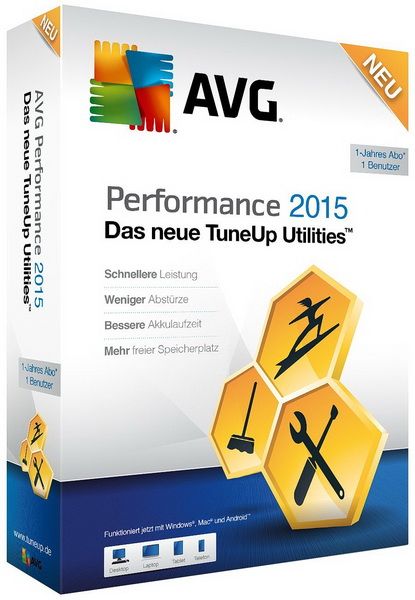 AVG PC TuneUp 2015 15.0.1001.604 Multilingual Portable